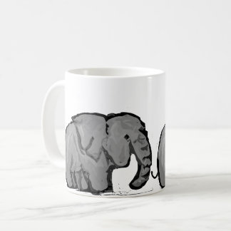 Elephant March Coffee Mug