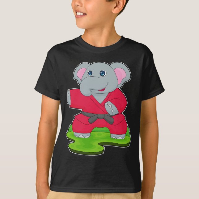 Elephant Martial arts T-Shirt (Front)