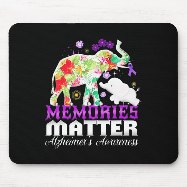 Elephant Memories Problem Heimerheimer Heimerheime Mouse Mat (Front)