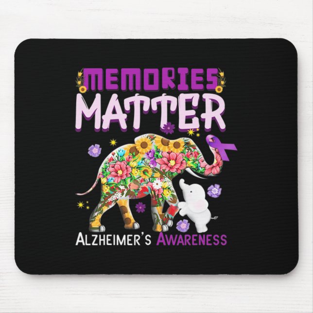 Elephant Memories Problem Heimerheimer Heimerheime Mouse Mat (Front)