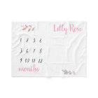 Elephant Milestone Blanket