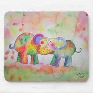 Elephant Mouse Mat