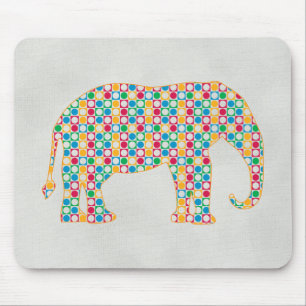 Elephant Mouse Mat