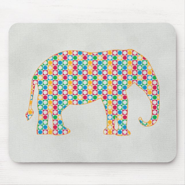 Elephant Mouse Mat (Front)