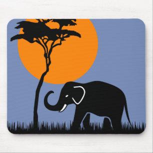 Elephant Mouse Mat