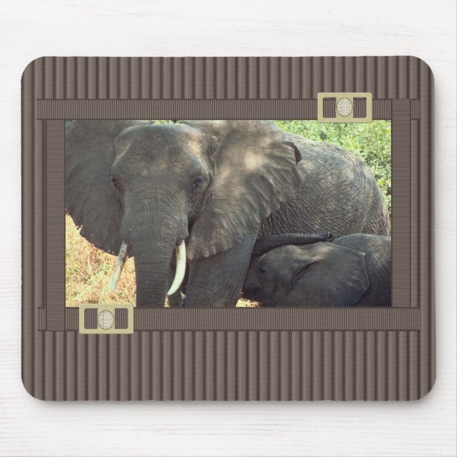 Elephant Mouse Mat (Front)
