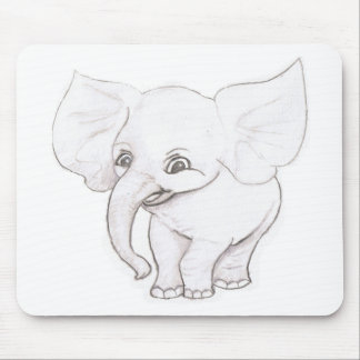 Elephant Mouse Mat