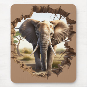 Elephant Mouse Mat