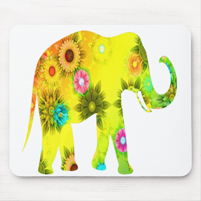 Elephant Mouse Mat (Front)