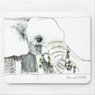 Elephant Mouse Pad