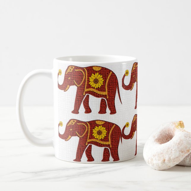 Elephant Mug (With Donut)