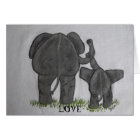 Elephant Mummy & Baby- Truest Love