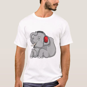 Elephant Music Headphone T-Shirt