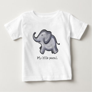 Elephant - My little peanut Baby T-Shirt