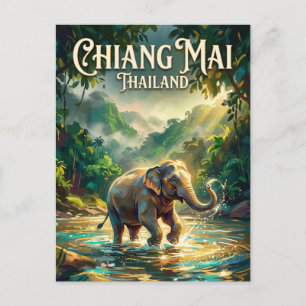Elephant Nature Park Thailand Postcard