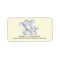 Elephant Neutral Baby Shower Address Label