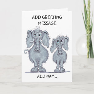 Elephant Never Forgets Card