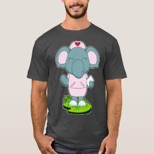 Elephant Nurse Note T-Shirt
