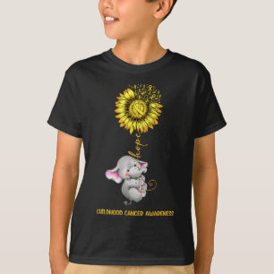 Elephant Of Hope For Childhood Cancer Awareness Go T-Shirt