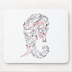 elephant ornate mouse mat