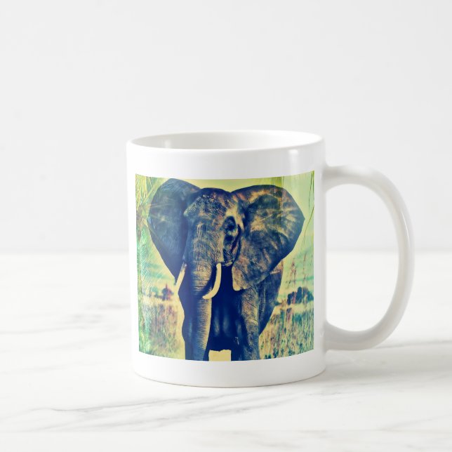 Elephant Palms Coffee Mug (Right)