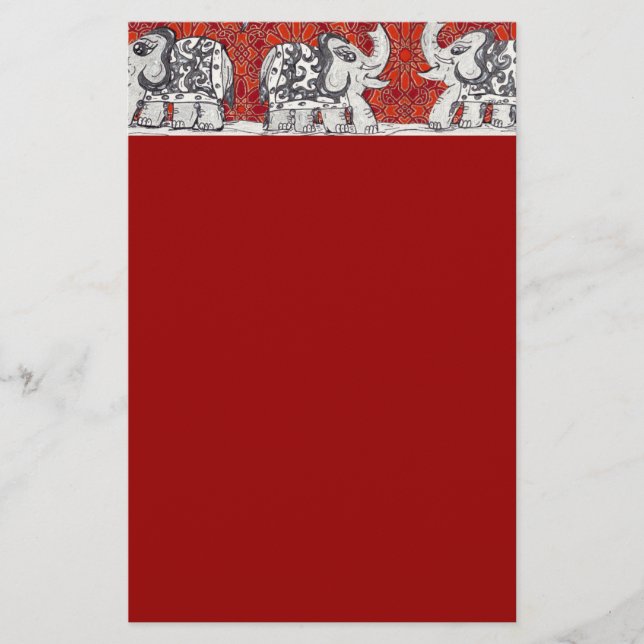 Elephant Parade 3 Stationery (Front)