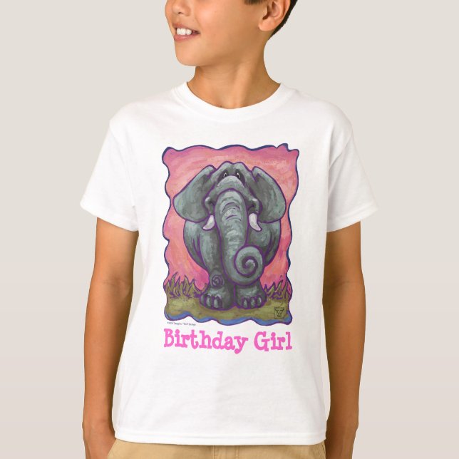 Elephant Party Centre T-Shirt (Front)