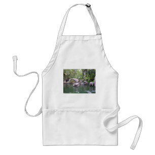 Elephant Party Time in the water Standard Apron