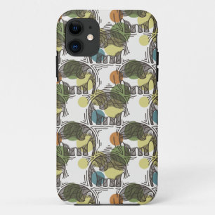 Elephant Pattern iPhone 11 Case