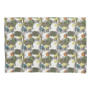 Elephant Pattern Pillowcase
