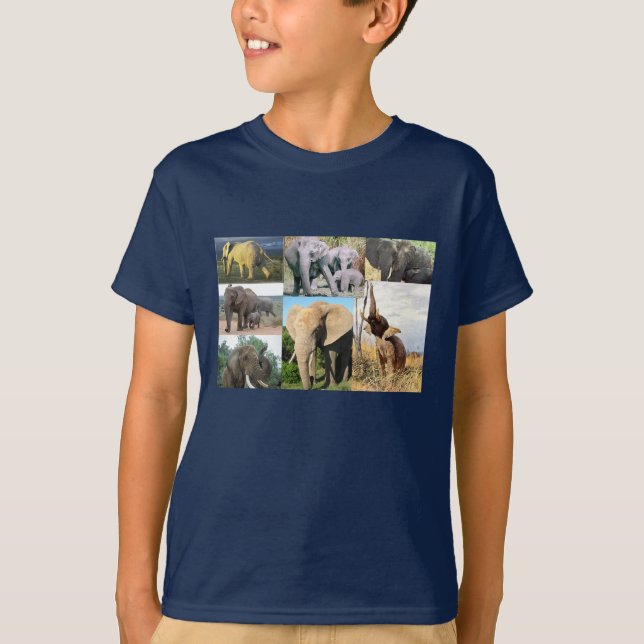 Elephant Photo T-Shirt (Front)