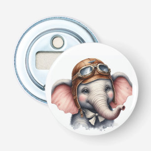 Elephant Pilot Bottle Opener