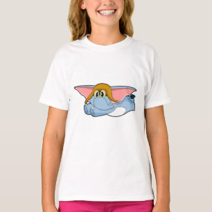 Elephant Pilot Pilot hat T-Shirt