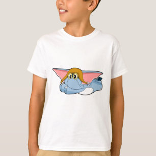 Elephant Pilot Pilot hat T-Shirt