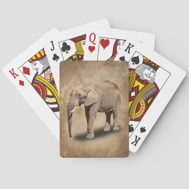 ELEPHANT PLAYING CARDS (Back)