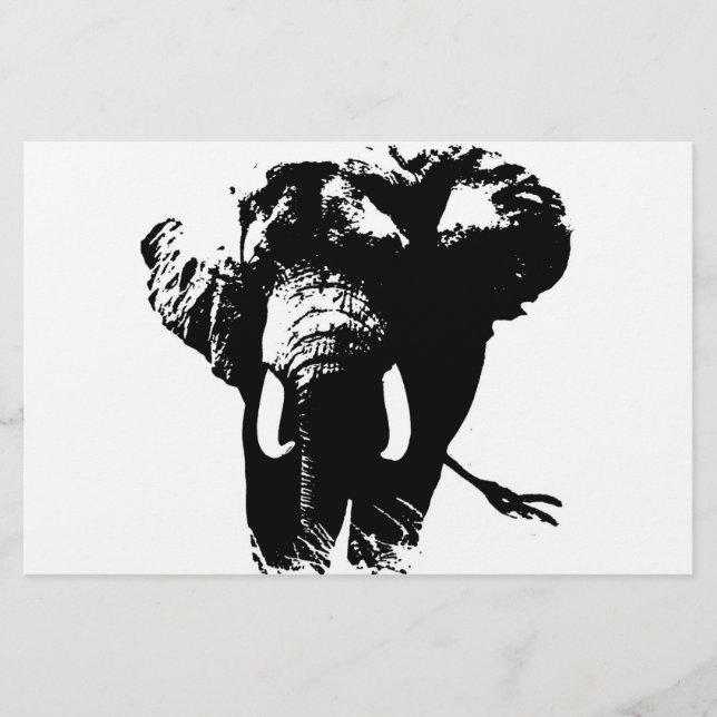 Elephant Pop Art (Front)