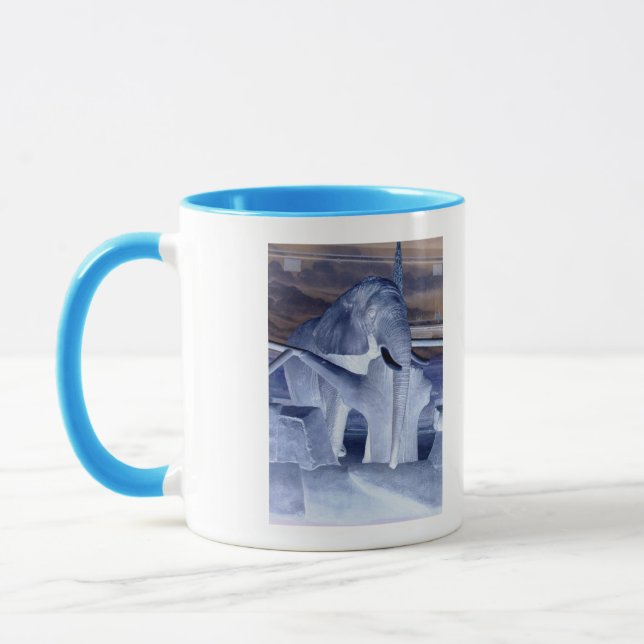 Elephant Pop Art Mug (Left)