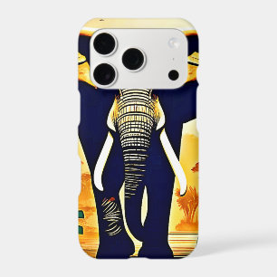 Elephant Portrait Jungle View