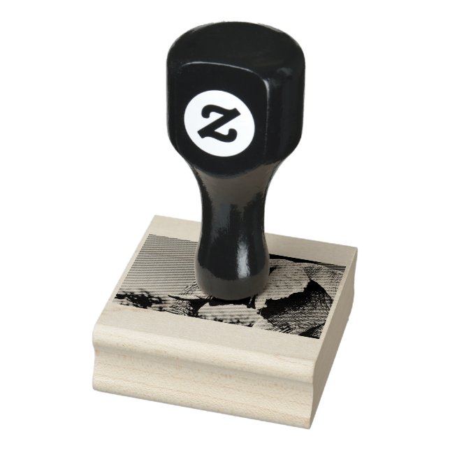 Elephant portrait rubber stamp (Stamp)