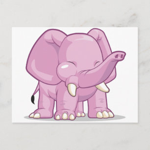 Elephant Postcard