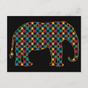 Elephant Postcard