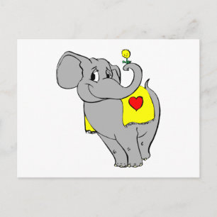 Elephant Postcard