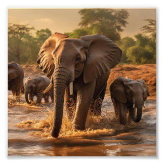 Elephant Poster