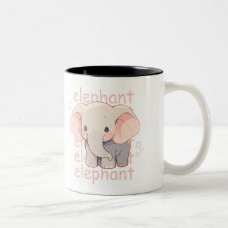 Elephant Print Mug