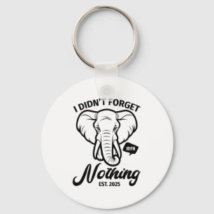 Elephant Quote, Elephant Lover, Elephant Zoo Anima Key Ring