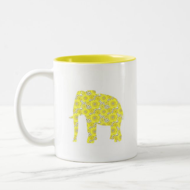 elephant retro cup (Left)
