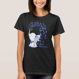 Elephant Ribbons Diabetes Awareness T-Shirt