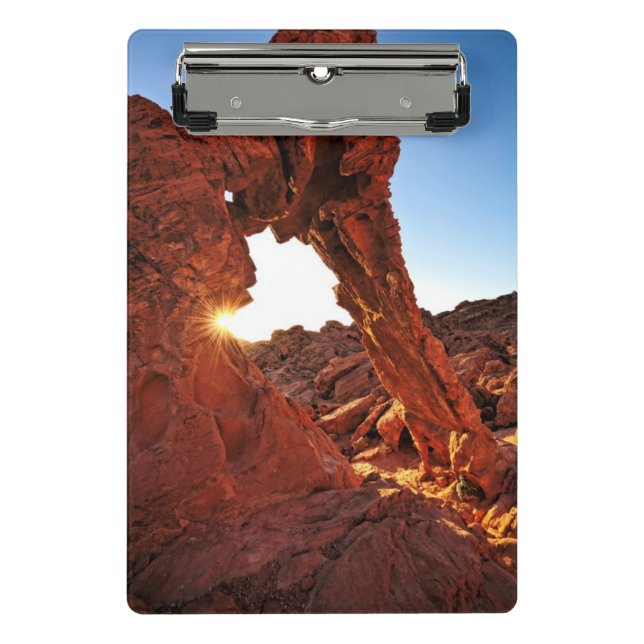 Elephant Rock in the Valley of Fire Mini Clipboard (Front)