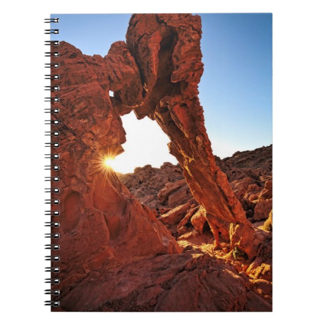Elephant Rock in the Valley of Fire Notebook (Front)