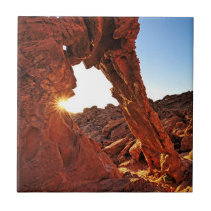 Elephant Rock in the Valley of Fire Tile